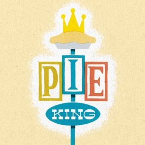 Hand lettered retro restaurant sign